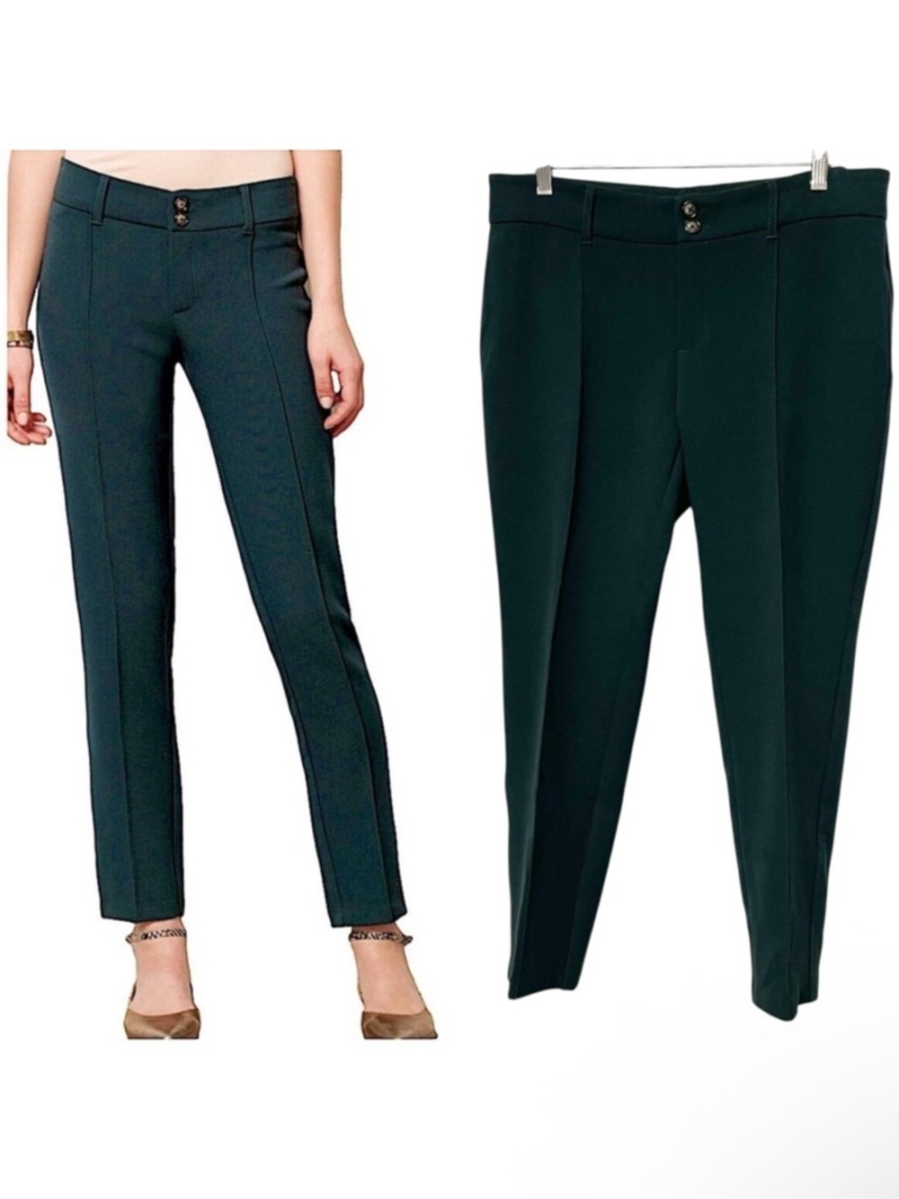 Anthropologie CARTONNIER Charlie Ankle Pants 10